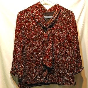 Elements brown button up shirt